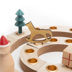 Calendrier de l'avent plateau