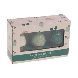 Coffret de 3 bouchons montagne