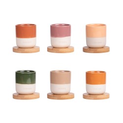 Coffret de 6 tasses Hawa 6 cm