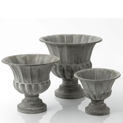Set de 3 vases Médicis bas