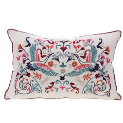 Coussin Aurore Grue 40x60 cm 