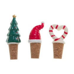 Coffret 3 bouchons Noël 