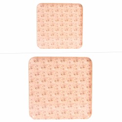 Set de 2 plateaux carrés Jaipur (1 modèle aléatoire)