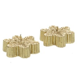 Lot de 2 bougies feuilles...