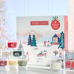 Coffret cadeau livre 9 mini bougies