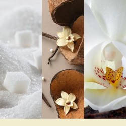 Grande bougie Averses de neige à la vanille
