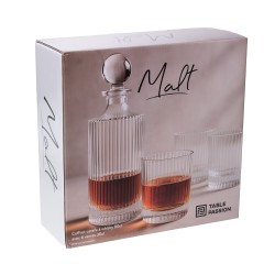 Coffret carafe avec 6 verres Malt