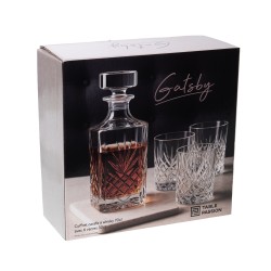 Coffret carafe avec 6 verres Gatsby