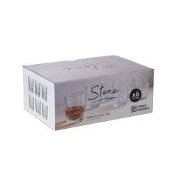 Boite de 6 verres Stone 30 cl