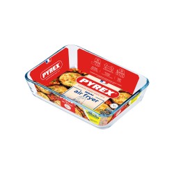 Plat rectangulaire pour airfryer 19x14 cm