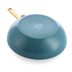 Wok bleu Evolution 28 cm