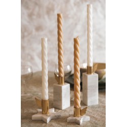 Bougeoir marbre étoile grand modèle