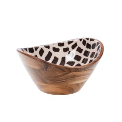 Saladier Isis marron 21 cm