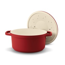 Cocotte ronde rouge 24 cm 4.5 L