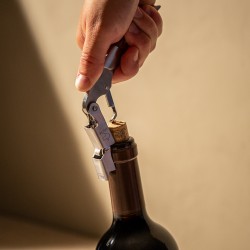 Tire bouchon Sommelier Push Wood