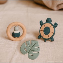 Coffret 3 jouets éveil tortue