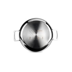 Poêle profonde avec poignées triply 28 cm