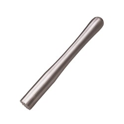 Pilon à cocktail acier brossé