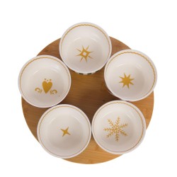 Service apéritif 5 bols Renne