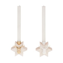 Chandeliers étoile cerf (lot de 2)