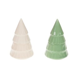 Bougies décoration sapin (lot de 2)