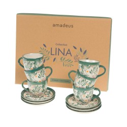 Coffret 6 tasses Lina