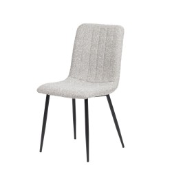 Chaises Curt grises (lot de 4)