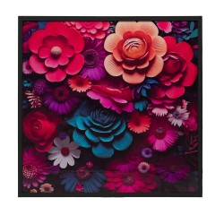 Toile Power Flower 80x80 cm