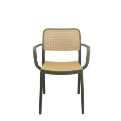 Fauteuil Karl kaki