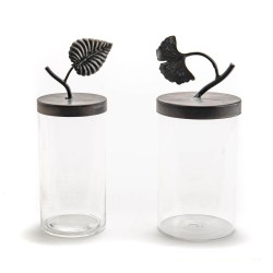 Contenant Feuille en verre 