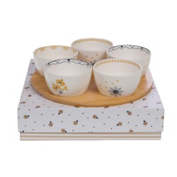 Coffret 5 bols Poésie