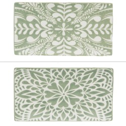 Plat rectangle vert Safi...