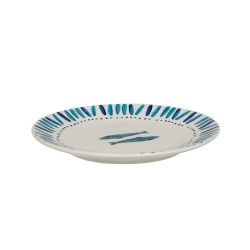 Assiette plate Kyanos 27 cm (lot de 6)