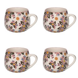 Coffret de 4 mugs Siena 45 cl