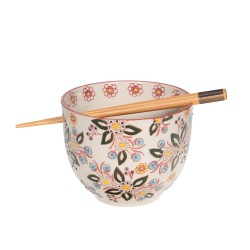 Bol avec baguettes Siena 13 cm