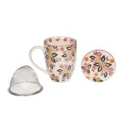 Coffret tisanière avec filtre Siena 30 cl