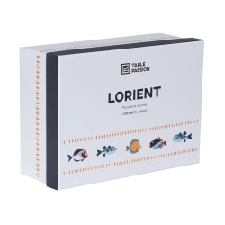 Coffret de 4 mugs Lorient 40 cl
