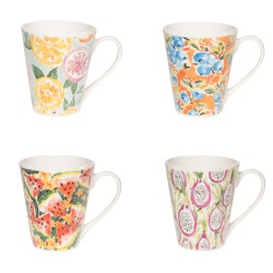 Coffret de 4 mugs Salvador...