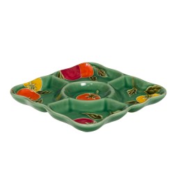 Plat 5 compartiments Pomodoro 23 cm