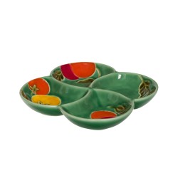 Plat 4 compartiments Pomodoro 22 cm