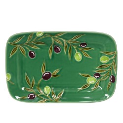 Plat rectangle Olive 34x22 cm