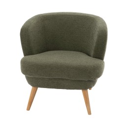 Fauteuil Dagmard vert kaki