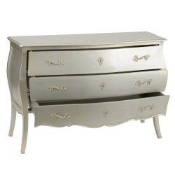 Commode Murano Silver
