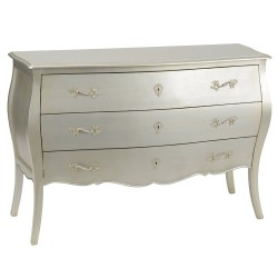 Commode Murano Silver