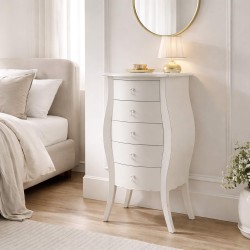 Chiffonnier blanc Murano