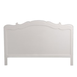 Tête de lit blanc cassé...