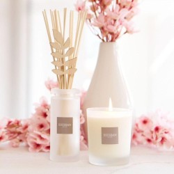 Bougie parfumée Fleur de cerisier rechargeable 180g