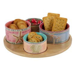 Service apéritif 4 pièces Tikita