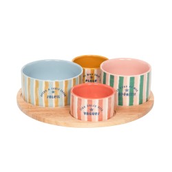 Service apéritif 4 pièces...