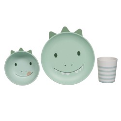 coffret dejeuner 3 pieces dino